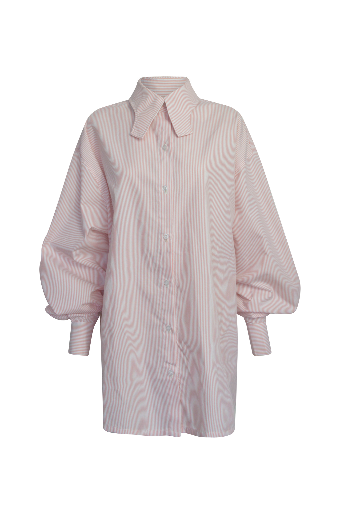 CHEMISE TOC TOC RAYÉE ROSE