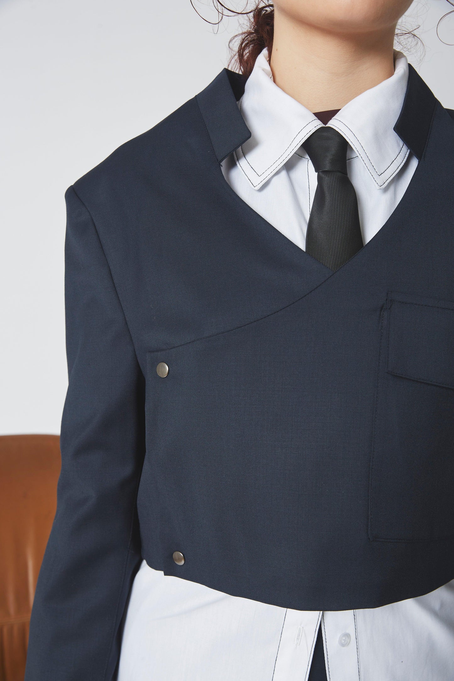 CHEMISE VOLUTE avec VESTE SHIMENAWA.