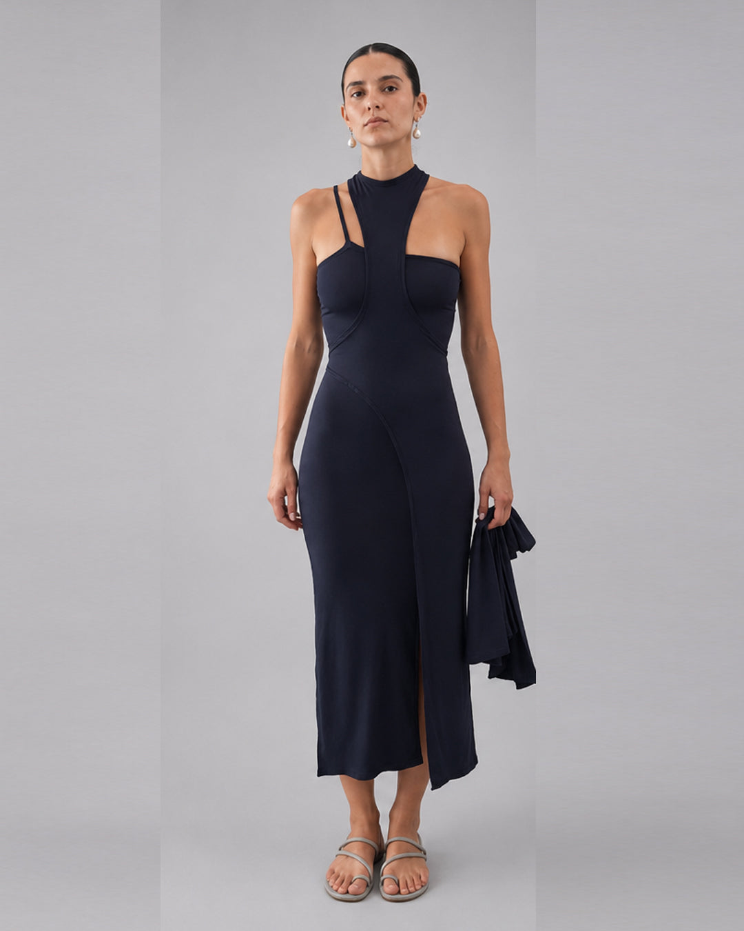 ROBE CROS NAVY BLUE