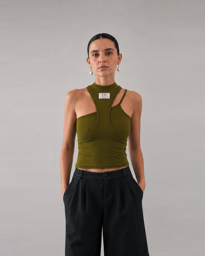 CROS TOP LM KAKI