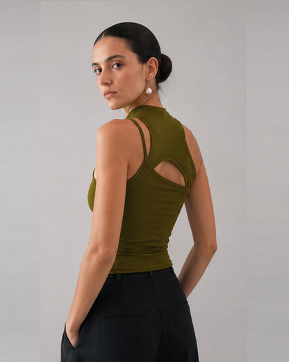 CROS TOP LM KAKI