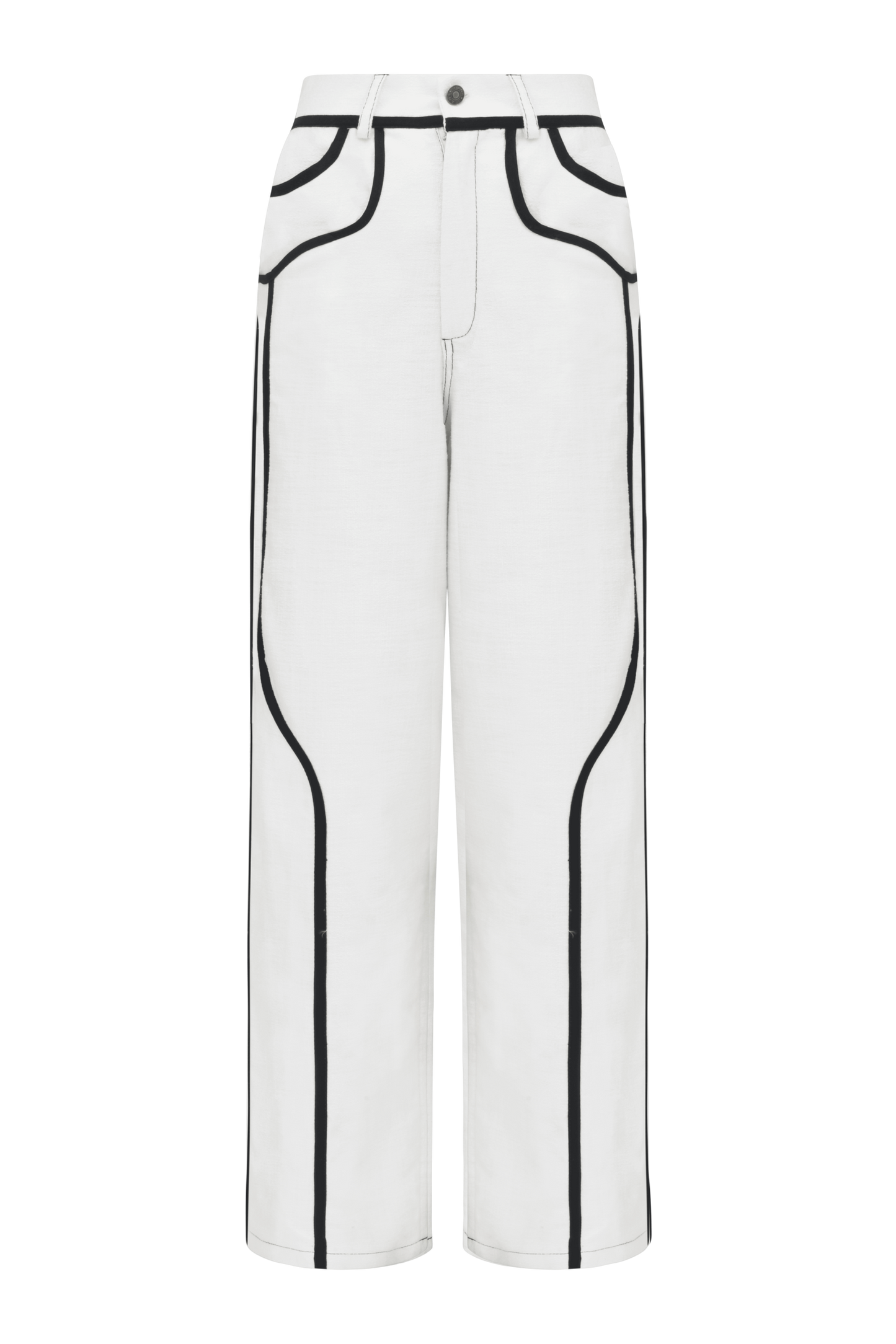 BLACK BIAS PANTS