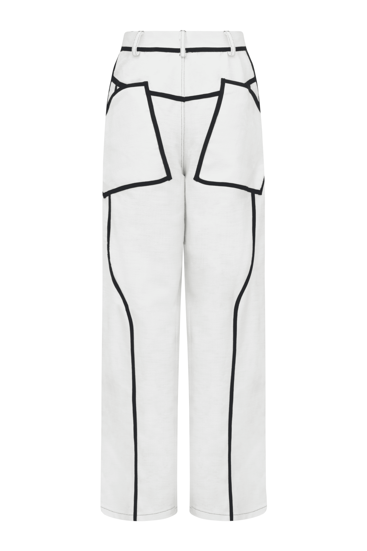 BLACK BIAS PANTS