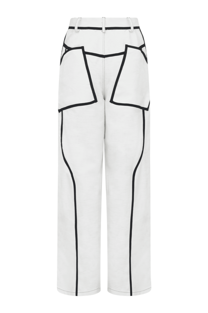BLACK BIAS PANTS