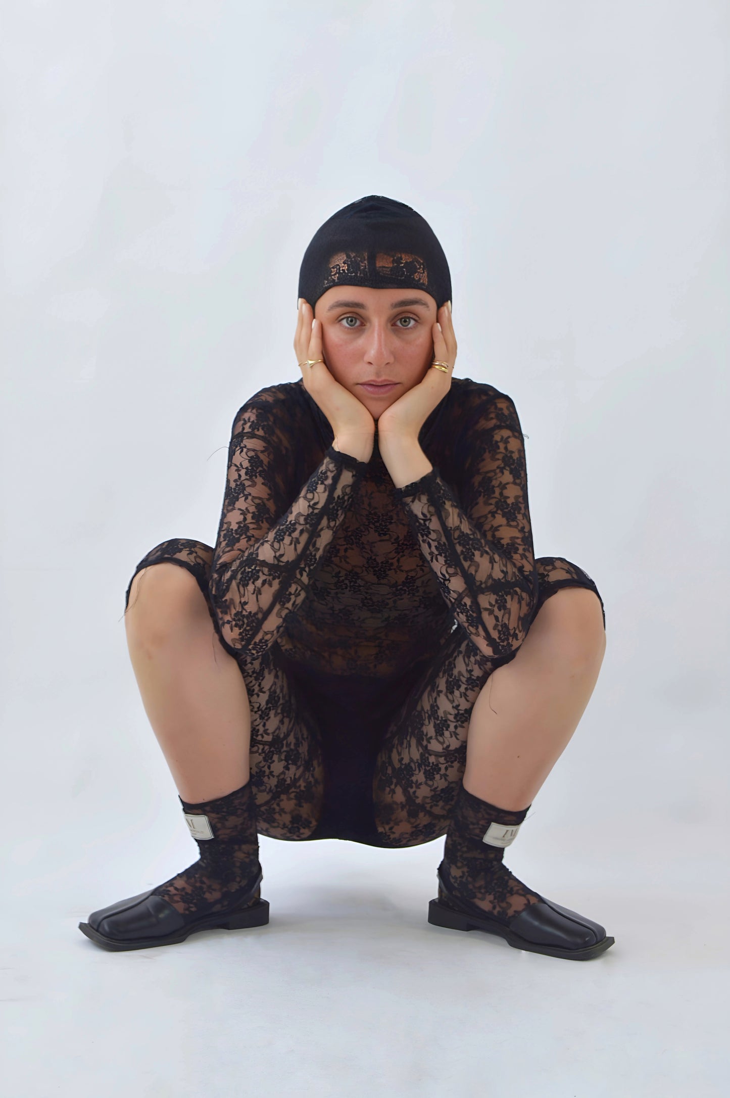 CHAUSSETTES EN DENTELLE APEX