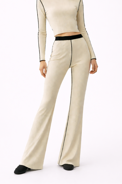 YOGA PANT SURJET BEIGE