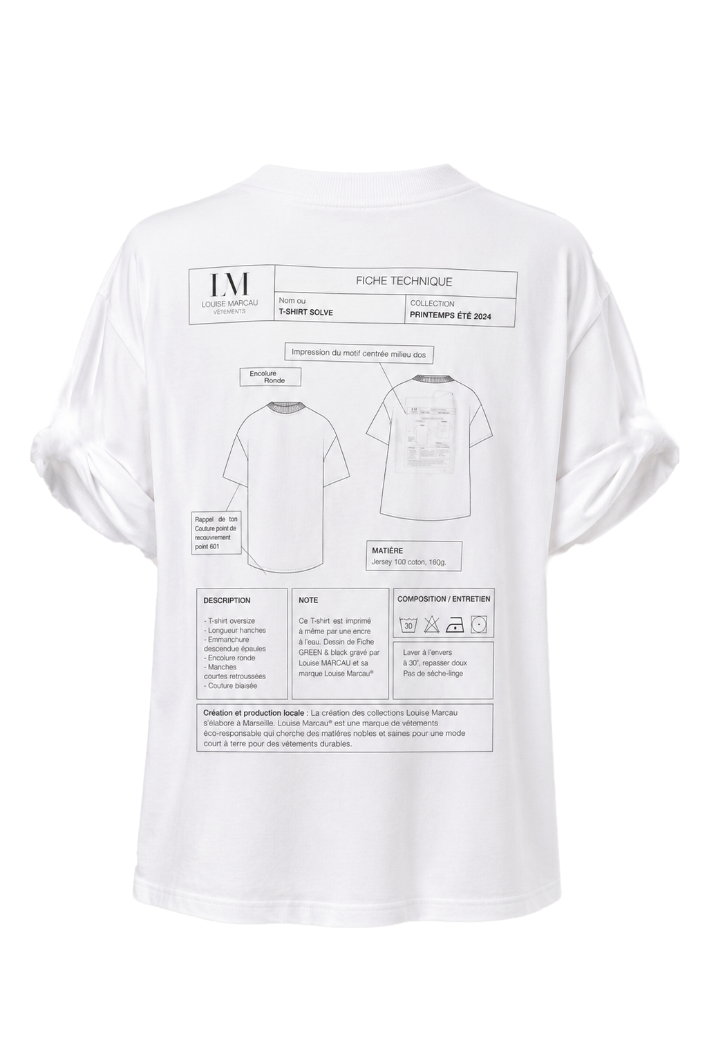T-SHIRT ARRÊTE DE MATER