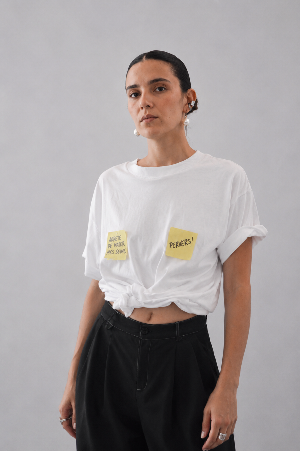 T-SHIRT ARRÊTE DE MATER
