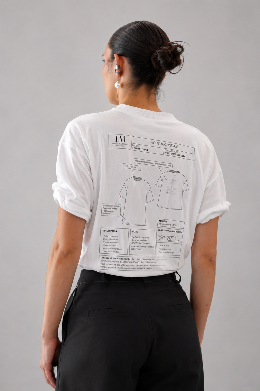 T-SHIRT ARRÊTE DE MATER