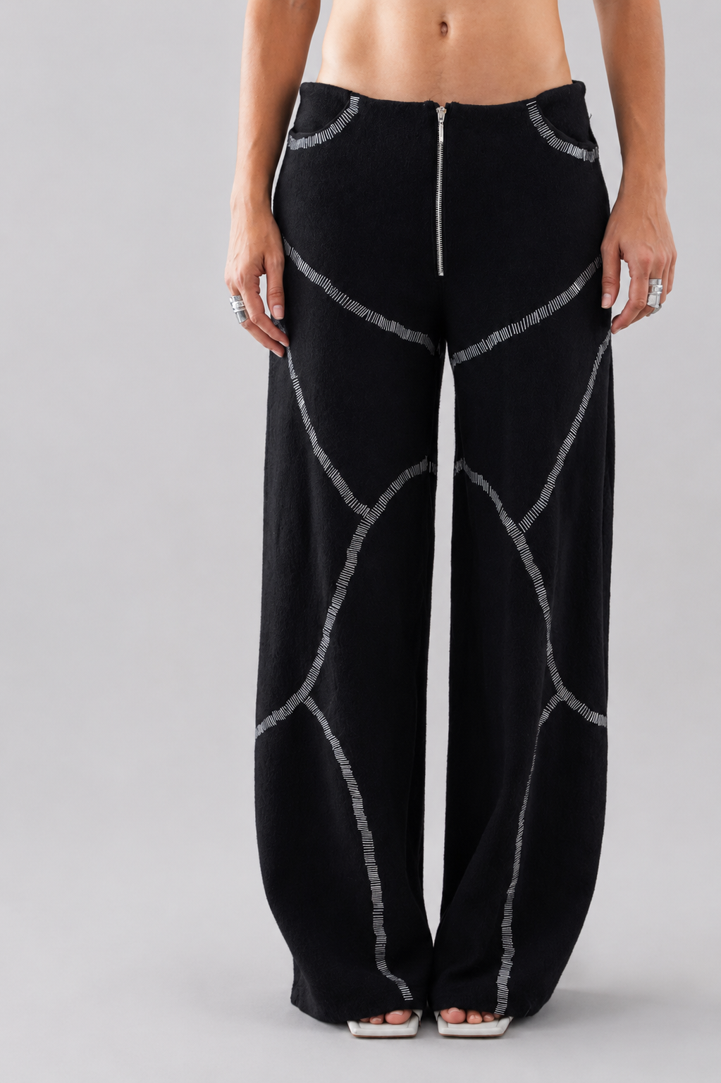 PANTALON AGRAFFE
