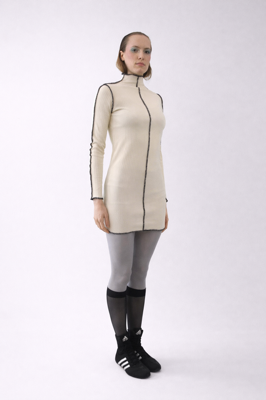 TUNIQUE SURJET BEIGE