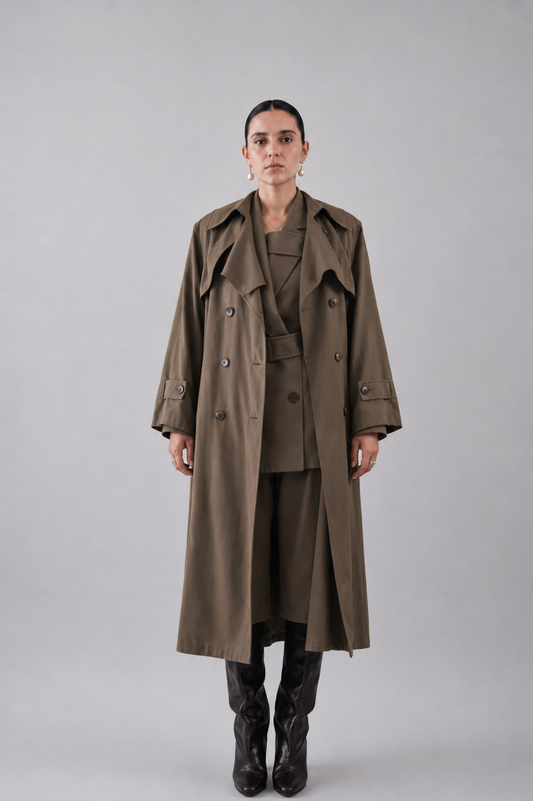 MANTEAU PLISSÉ