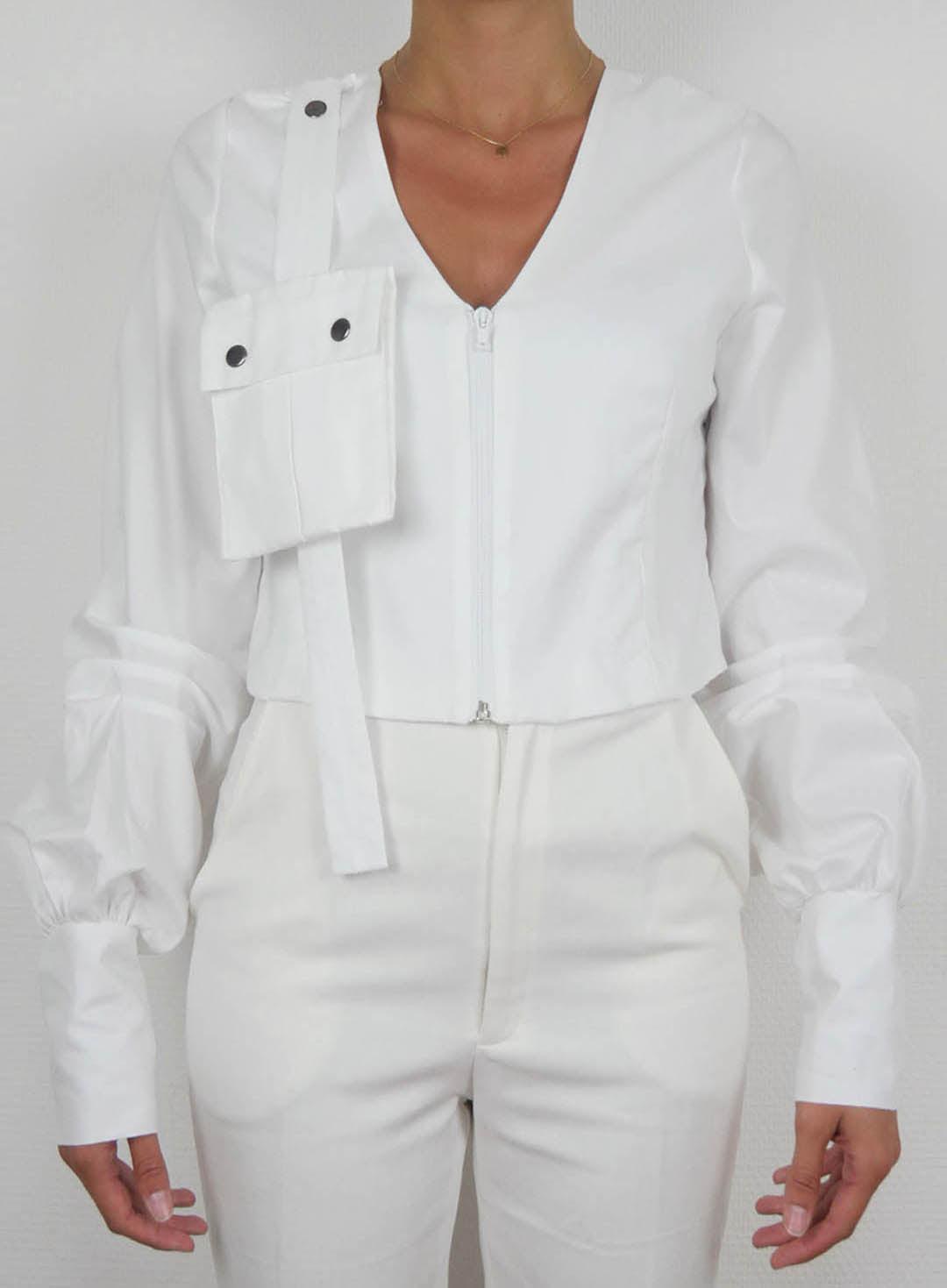 CHEMISE DAIVIKA - Hauts - LOUISE MARCAUD - sophistiqué décontracté - vêtement femme