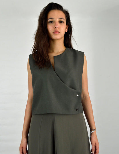 VESTON TOUNDRA - Vêtements et accessoires - LOUISE MARCAUD - sophistiqué décontracté - vêtement femme