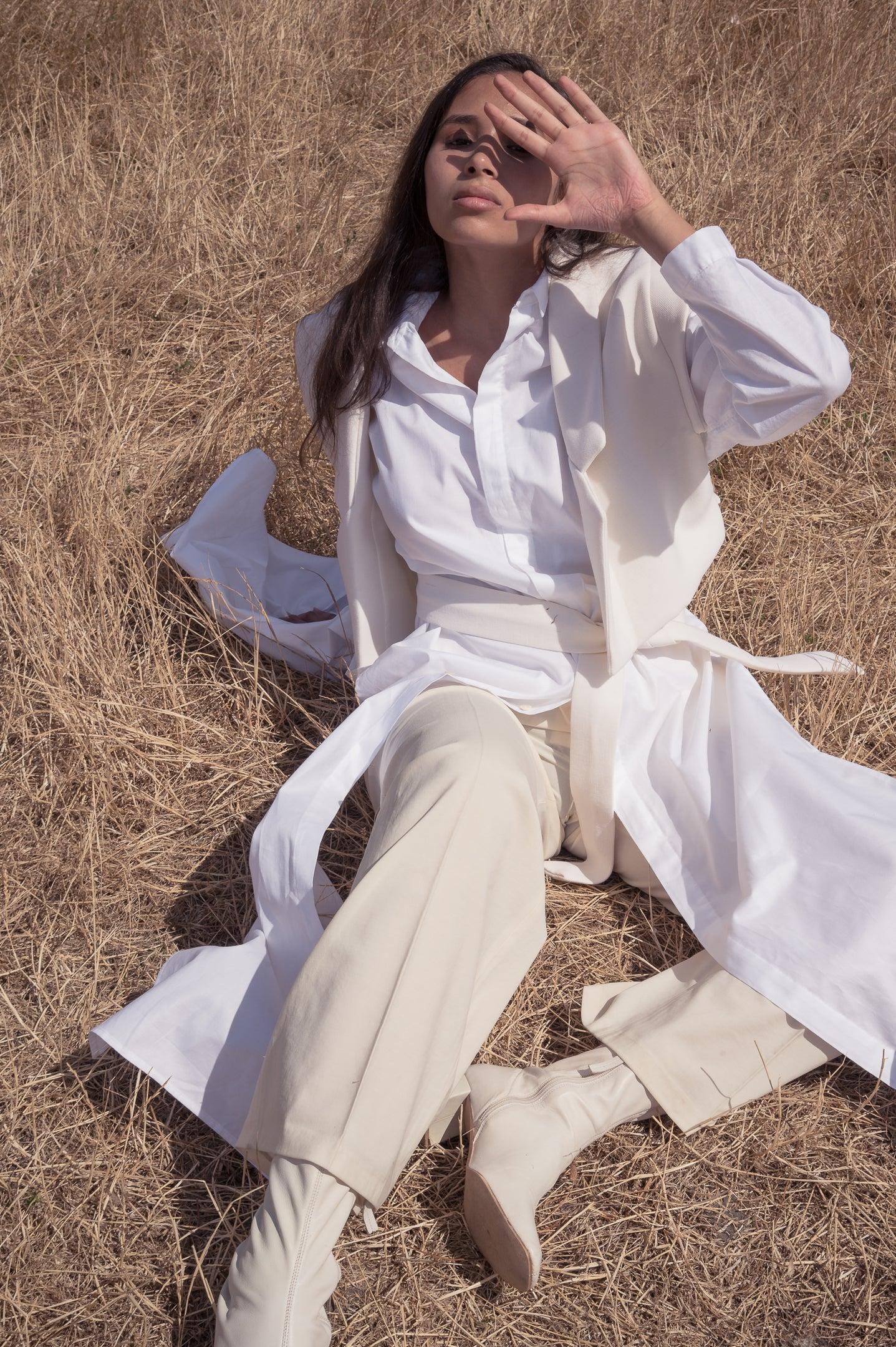 MINI VESTE DOLMA - Manteau - LOUISE MARCAUD - sophistiqué décontracté - vêtement femme