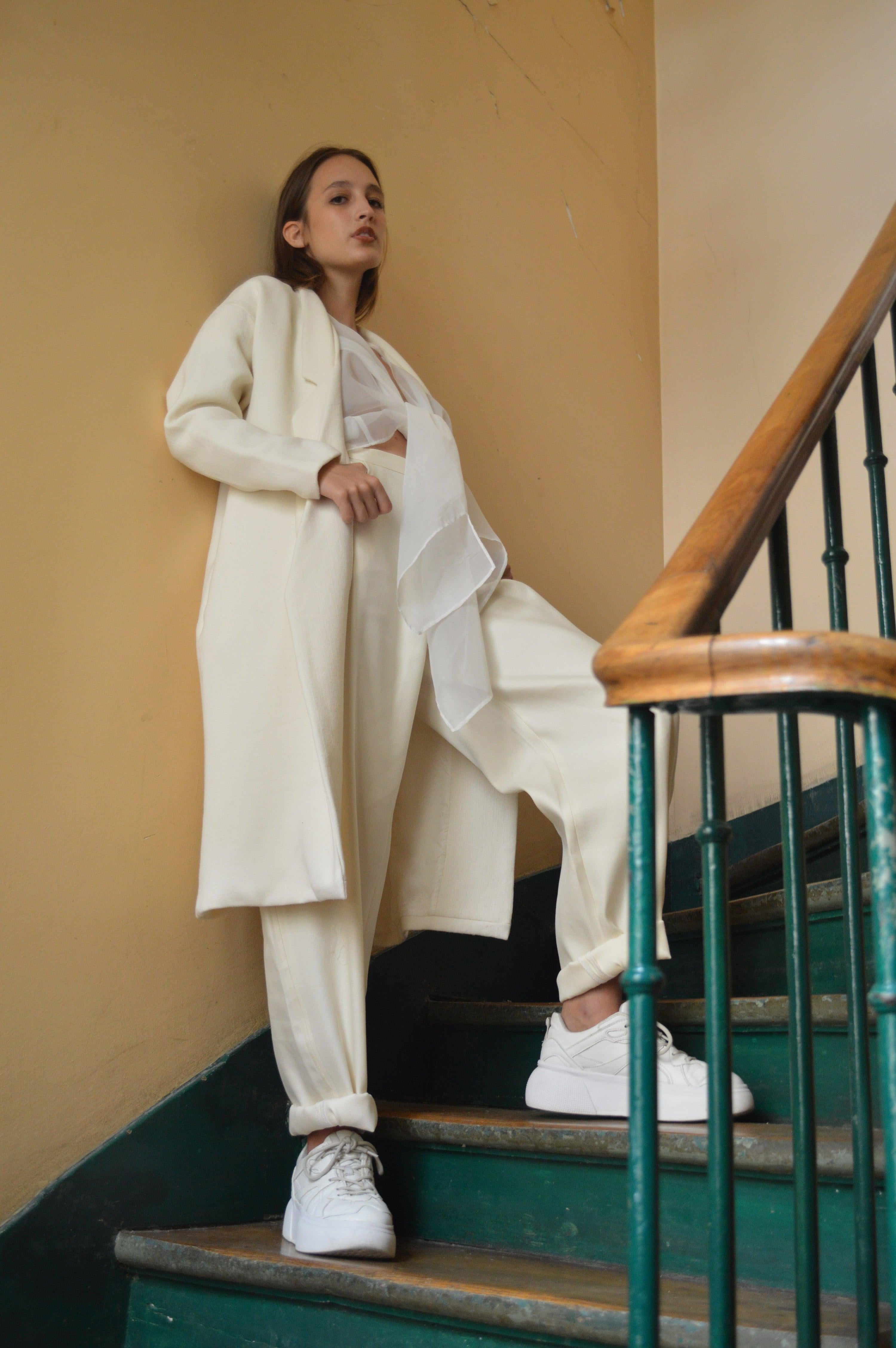 PANTALON SOMBA - Pantalons - LOUISE MARCAUD - sophistiqué décontracté - vêtement femme